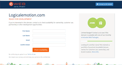 Desktop Screenshot of logicalemotion.com